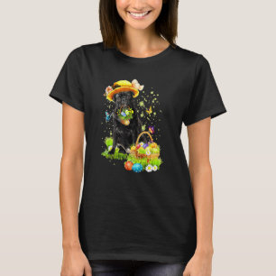 Happy Easter Pug Dog Happy Easter Eggs Easter Day T-Shirt