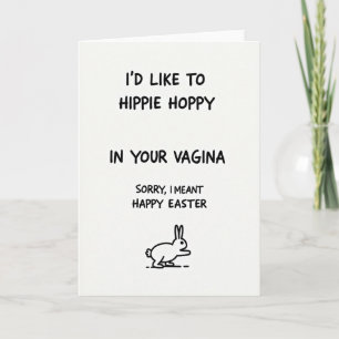 Happy Easter Pun Funny Card
