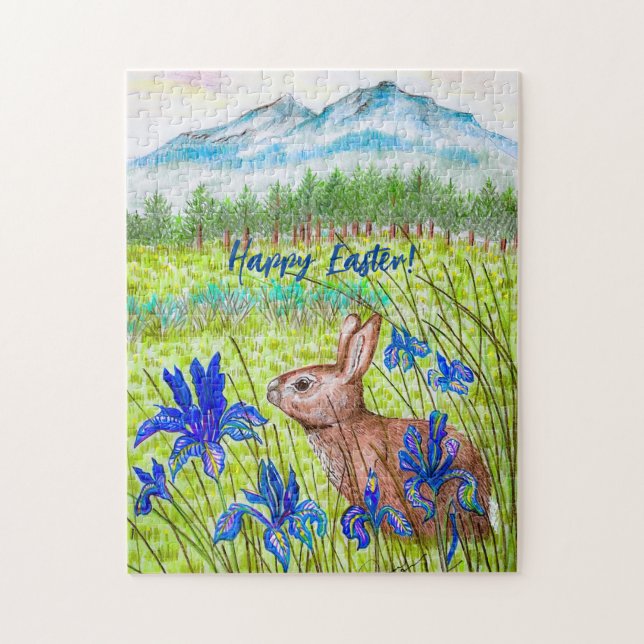 Happy Easter Puzzle (Vertical)