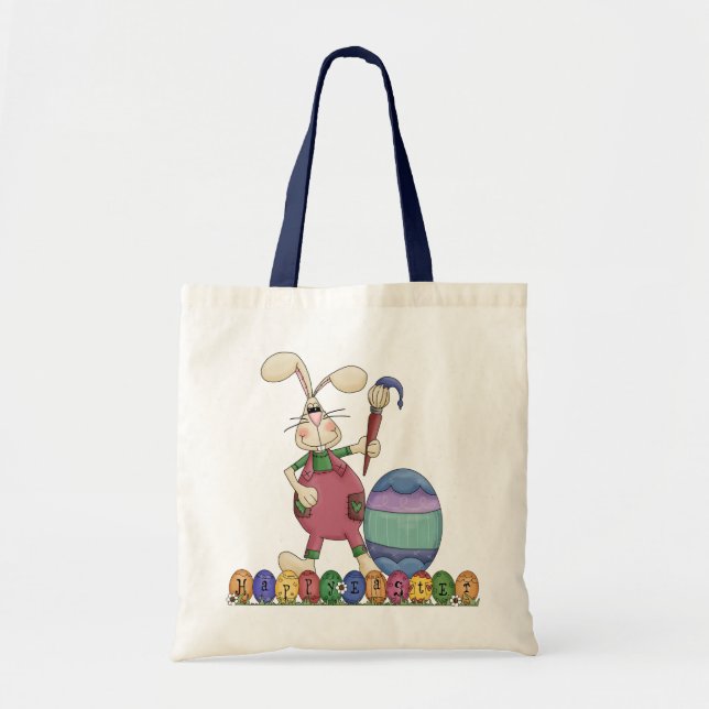 Happy Easter Rabbit Bag (Front)