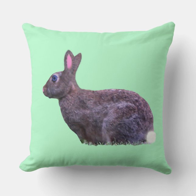 Happy Easter Rabbit Cushion (Front)