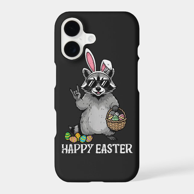 Happy Easter Racoon Bunny (Back)