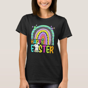 Happy Easter Rainbow Bunny Easter Rabbit Egg Hunti T-Shirt
