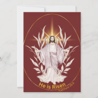 Happy Easter, Religious - He is Risen