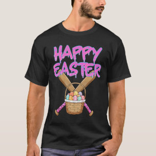 Happy Easter Sell T Ice Cream Drip With Egg Sket T-Shirt