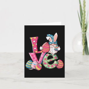 Happy Easter Shirt Gnome Easter Day Love Men Women Card