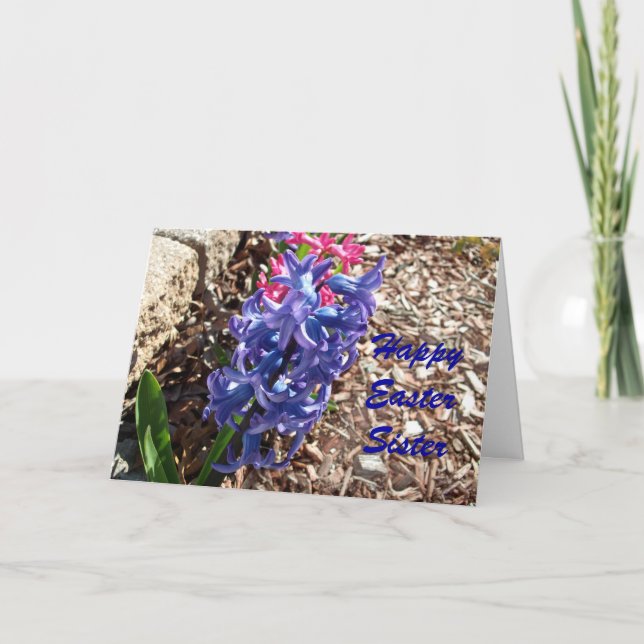 Happy Easter Sister Holiday Card (Front)