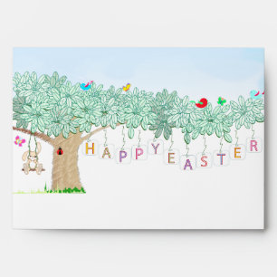 Happy Easter Spring Celebration Garden Party Envelope