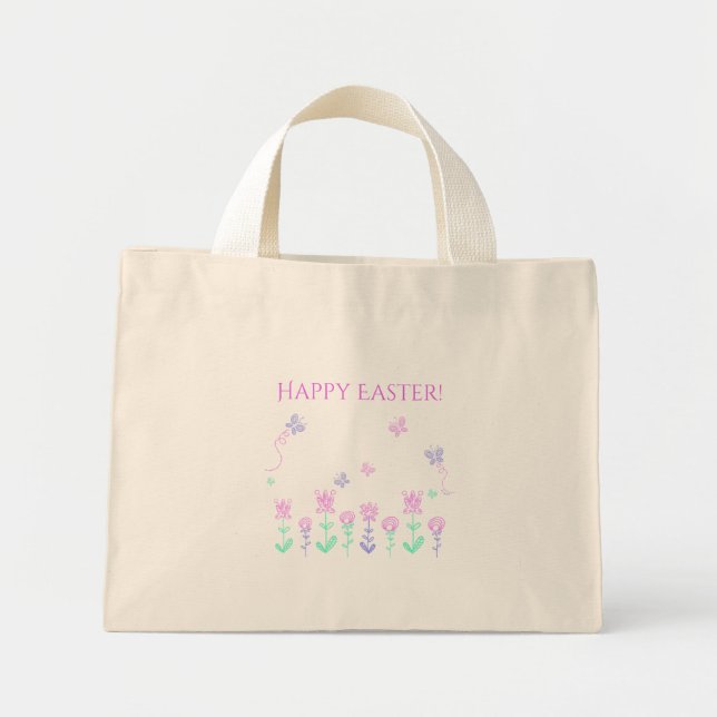 Happy Easter Spring Garden Bag (Front)