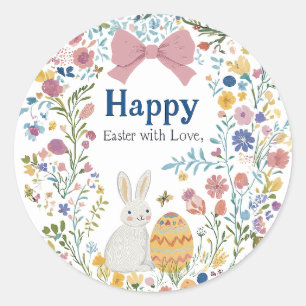 "Happy Easter" Sticker