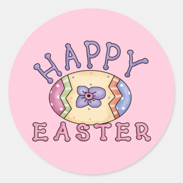 Happy Easter Sticker (Front)
