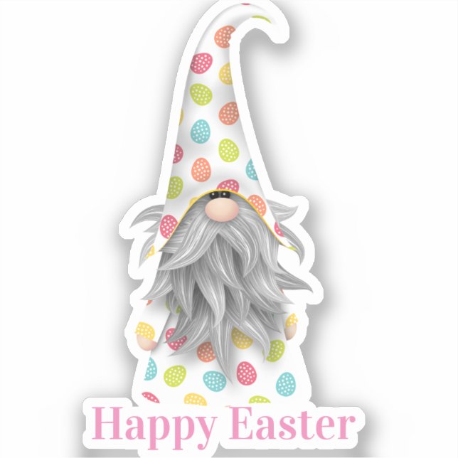 Happy Easter Sticker (Front)