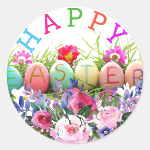 Happy Easter Stickers