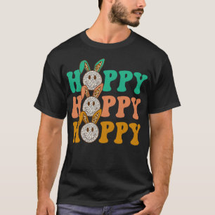 Happy Easter Sublimation Boho Style  T-Shirt