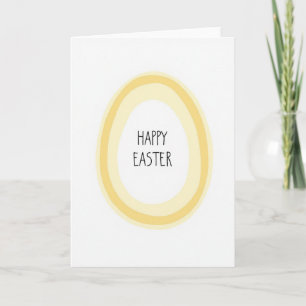 Happy Easter Sun Halo Card