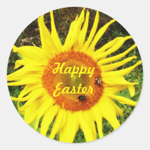 HAPPY EASTER SUNFLOWER stickers