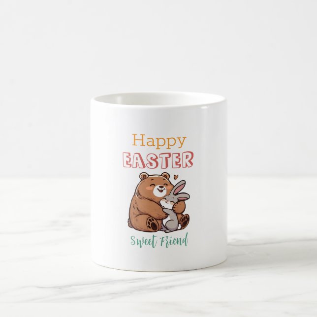 Happy Easter Sweet Friend Coffee Mug (Center)