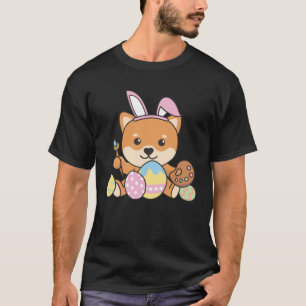 Happy Easter Sweet Shiba Inu For Easter With Easte T-Shirt