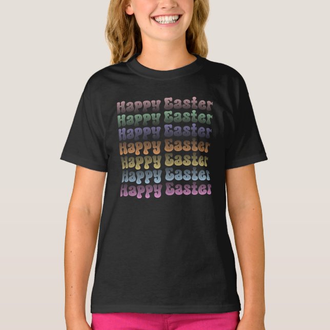  Happy Easter  T-Shirt (Front)