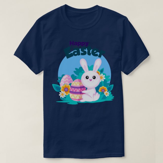 Happy Easter       T-Shirt (Design Front)