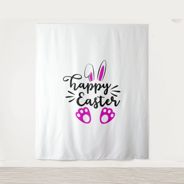 Happy easter            tapestry (Front)