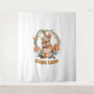 happy easter tapestry
