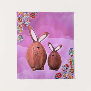 happy easter tapestry