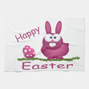 Happy Easter Tea Towel