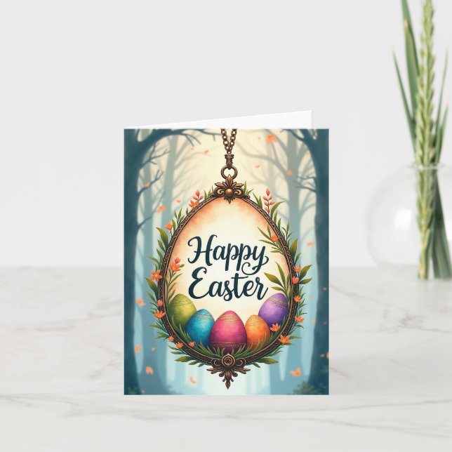 Happy Easter Thank You Card (Front)