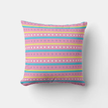 Happy Easter Throw Pillow for the Fashion-Forward