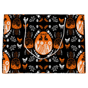 Happy Easter Time Holiday Gift Large Gift Bag