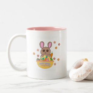 Happy Easter To Every Bunny Two-Tone Coffee Mug