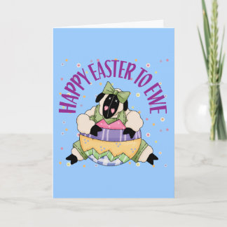 Happy Easter to Ewe Holiday Card