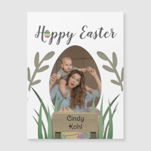 Happy Easter to friends, mum & baby photo custom
