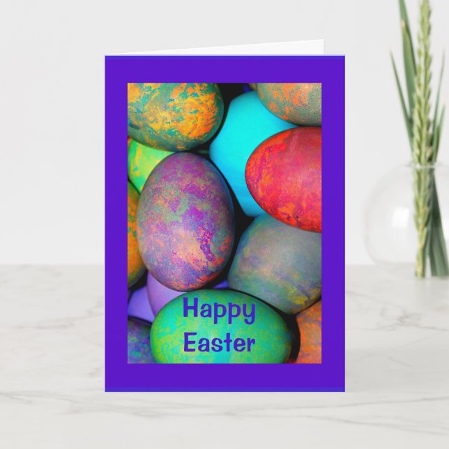 Happy Easter To My Egg-stra Special Nephew! Holiday Card (Front)