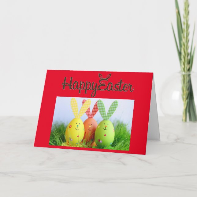 HAPPY EASTER TO MY ***HONEY BUNNY*** HOLIDAY CARD (Front)