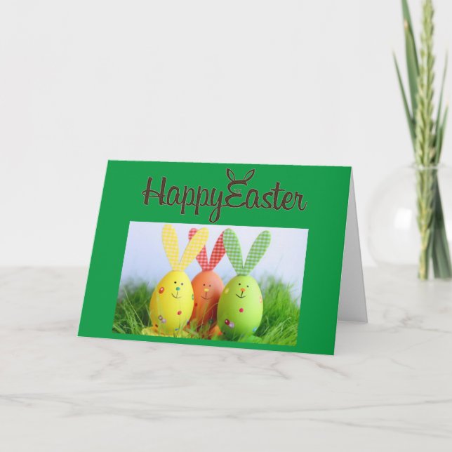 HAPPY EASTER TO MY ***HONEY BUNNY*** HOLIDAY CARD (Front)