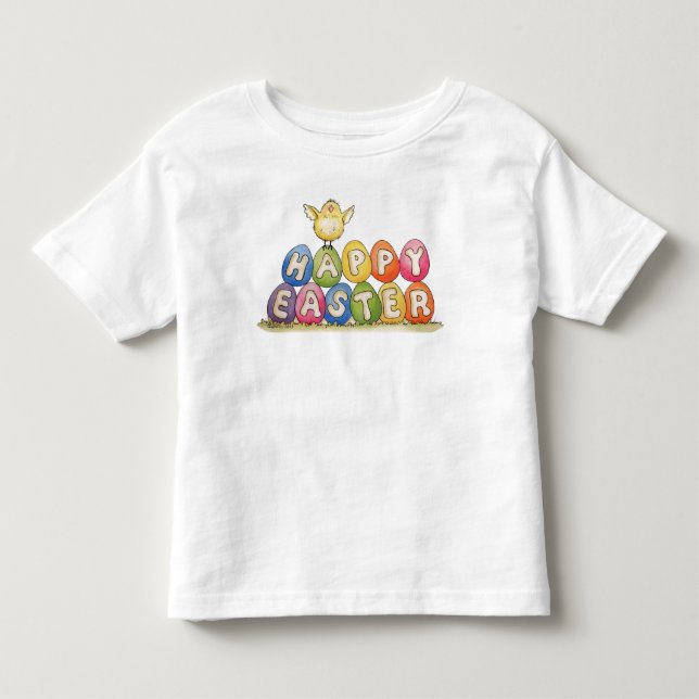 Happy Easter - Toddler's T-shirt (Front)