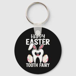 Happy Easter Tooth Fairy Dentist Dental Hygienist Key Ring