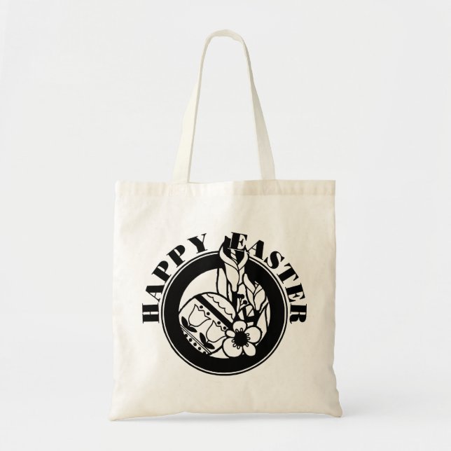 Happy Easter Tote Bag (Front)