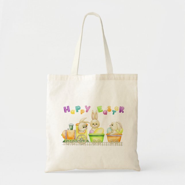 Happy Easter  Tote Bag (Front)