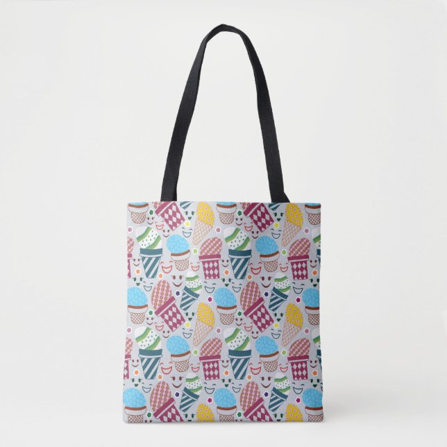 Happy Easter Tote Bag (Front)