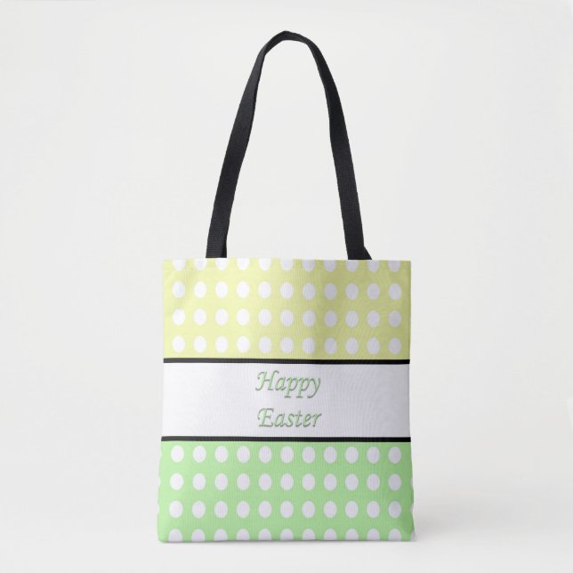Happy Easter Tote Bag (Front)