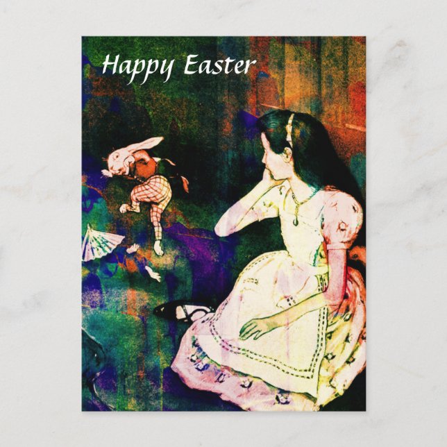 Happy Easter vintage Card (Front)