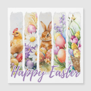 Happy Easter Watercolor Design