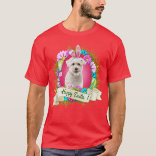 Happy Easter Wearing Bunny Ear Eggs Cool  T-Shirt