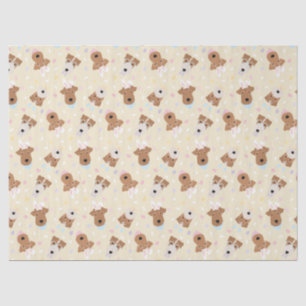 Happy Easter Welsh Terrier Dogs Tissue Paper