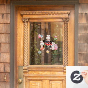 Happy Easter Window Cling