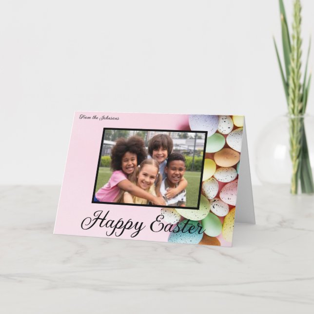 Happy Easter Wishes Card (Front)