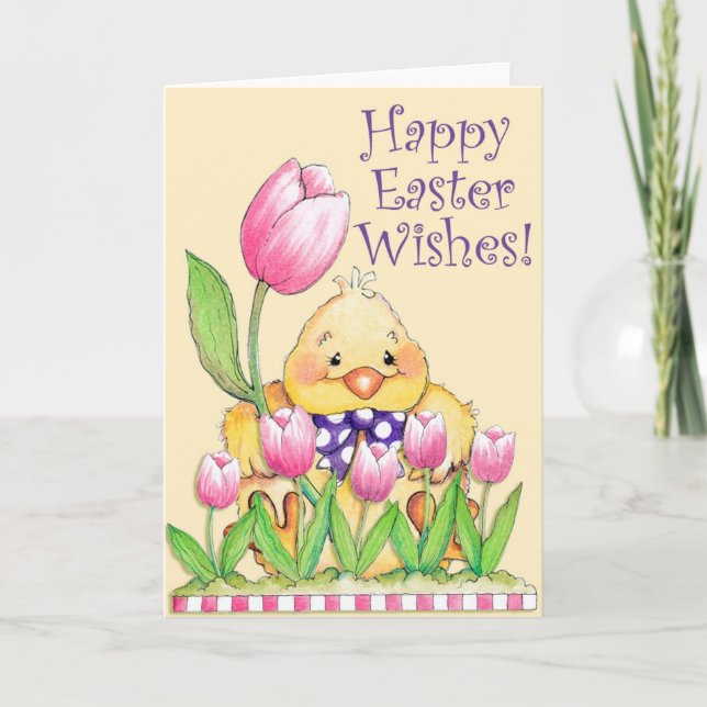 Happy Easter Wishes - Greeting Card (Front)